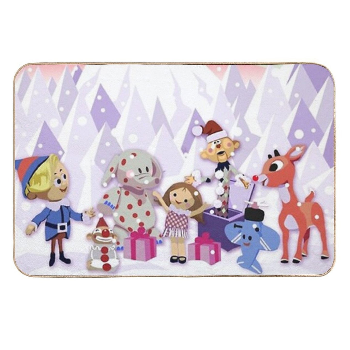 Island of Misfit Toys Easy To Clean Bath Mat