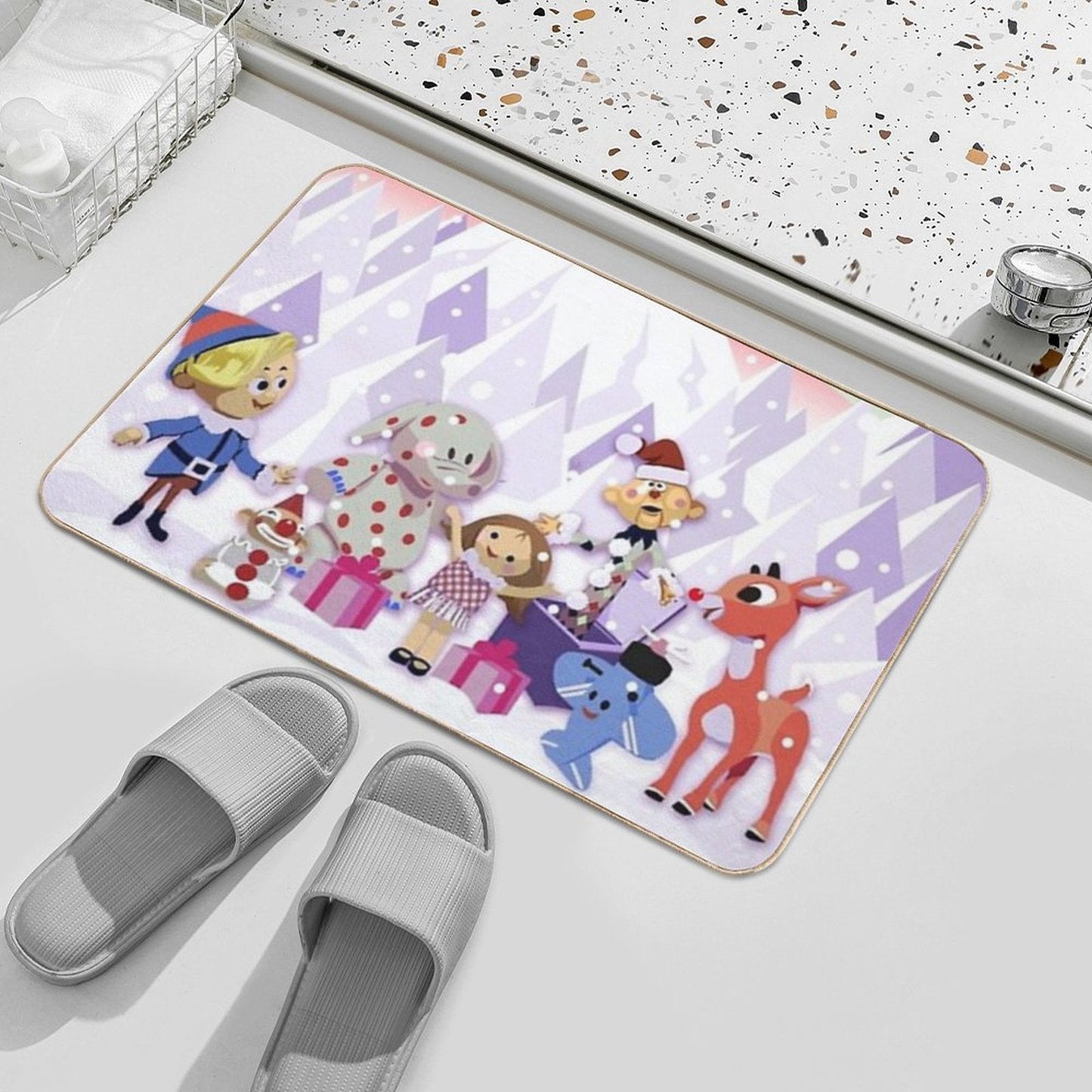 Island of Misfit Toys  Easy To Clean Bath Mat