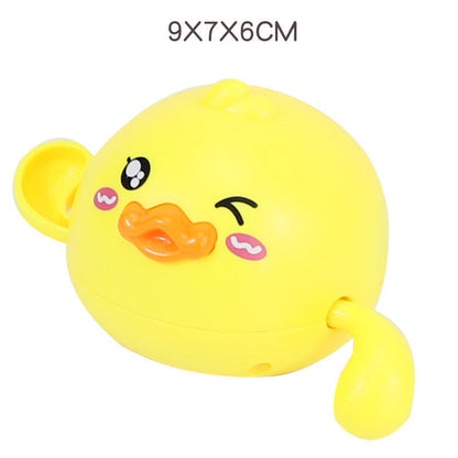 Baby Playing In Water Bath Toys