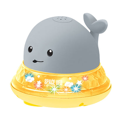 LED Water Spray Whale Toy – Light-Up Baby Bath Toy with Music & Automatic Sensor – Fun Bathtub Sprinkler for Kids