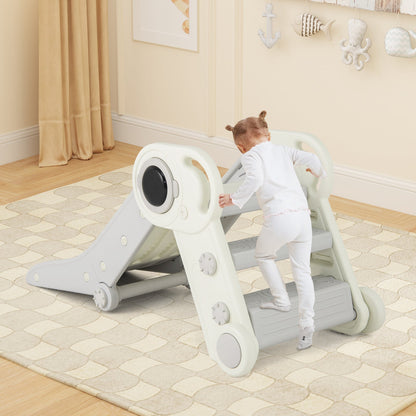 2 in 1 Baby Slide with Climber for Toddlers Age 18+ Months