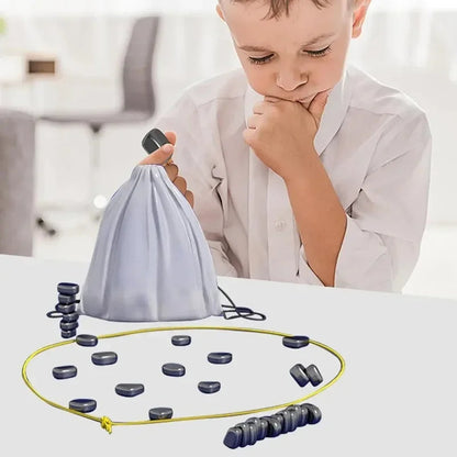 Magnetic Chess Game Magnet Board Game Table Top Magnet Game Family Games For Kids/Adults Thinking Training For Educational Toys