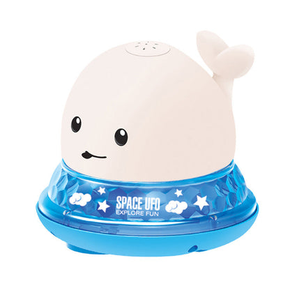 LED Water Spray Whale Toy – Light-Up Baby Bath Toy with Music & Automatic Sensor – Fun Bathtub Sprinkler for Kids