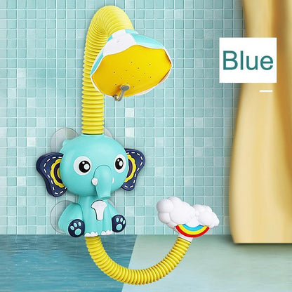 Baby Learning Colorful Bath Toys Game Elephant Shower Electric Water Spray Toy For Kids Swimming Fun Bathroom Toys