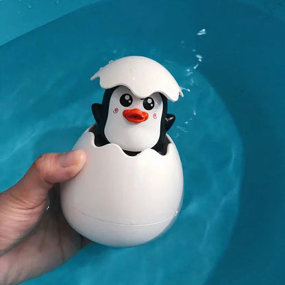 Baby Bath Toys - Duck & Penguin Water Spray Shower Toys | Fun & Safe Bath Time Gift for Kids