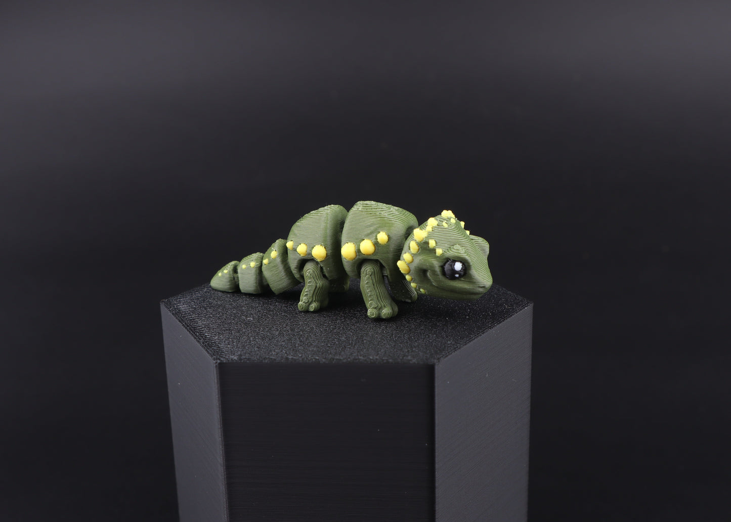 3D Printed Mini Reptile and Amphibian Fidget Toy Set – Articulated Classroom Reward Gift