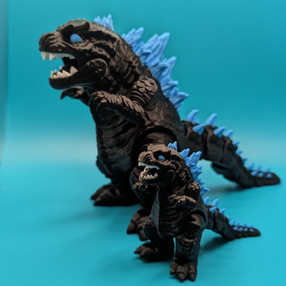 Articulating Godzilla Fidget Desk Toy