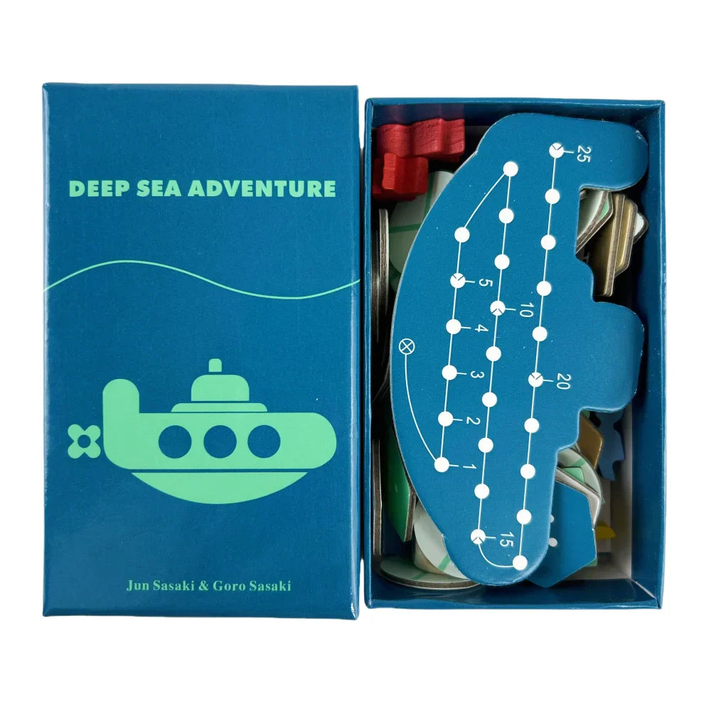 Deep Sea Adventure Card and Board Game - Interactive Family Party Game Gift for Kids