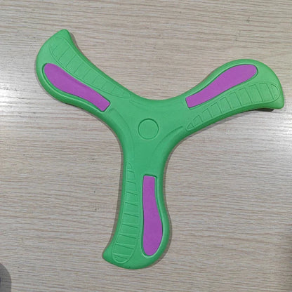 Children Outdoor Sport Flying Disc Soft EVA Touching Boomerang Return Dart Hand Throw Spinner Parent-Child Interactive Game Toys