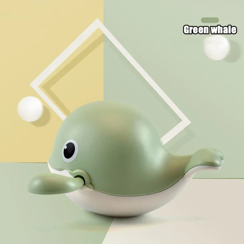 Baby Bath Toys – Cute Swimming Turtle & Whale Water Toys, Classic Wind-Up Clockwork Pool & Beach Fun for Kids