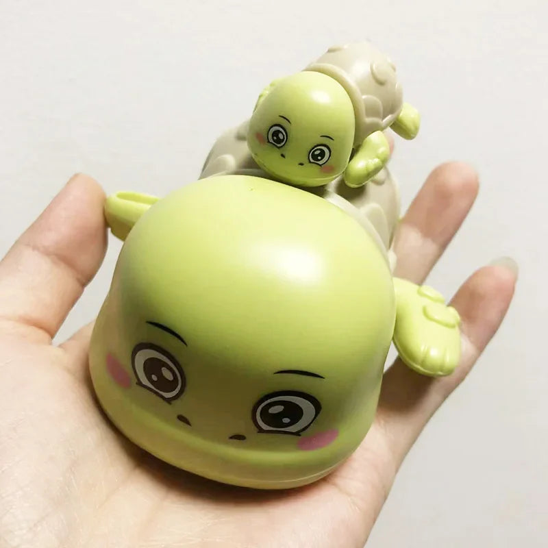 Baby Bath Toys – Cute Swimming Turtle & Whale Water Toys, Classic Wind-Up Clockwork Pool & Beach Fun for Kids