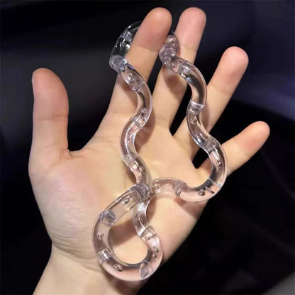 Deformable Rope Fidget Toy | Rainbow Stress Relief Sensory Toy