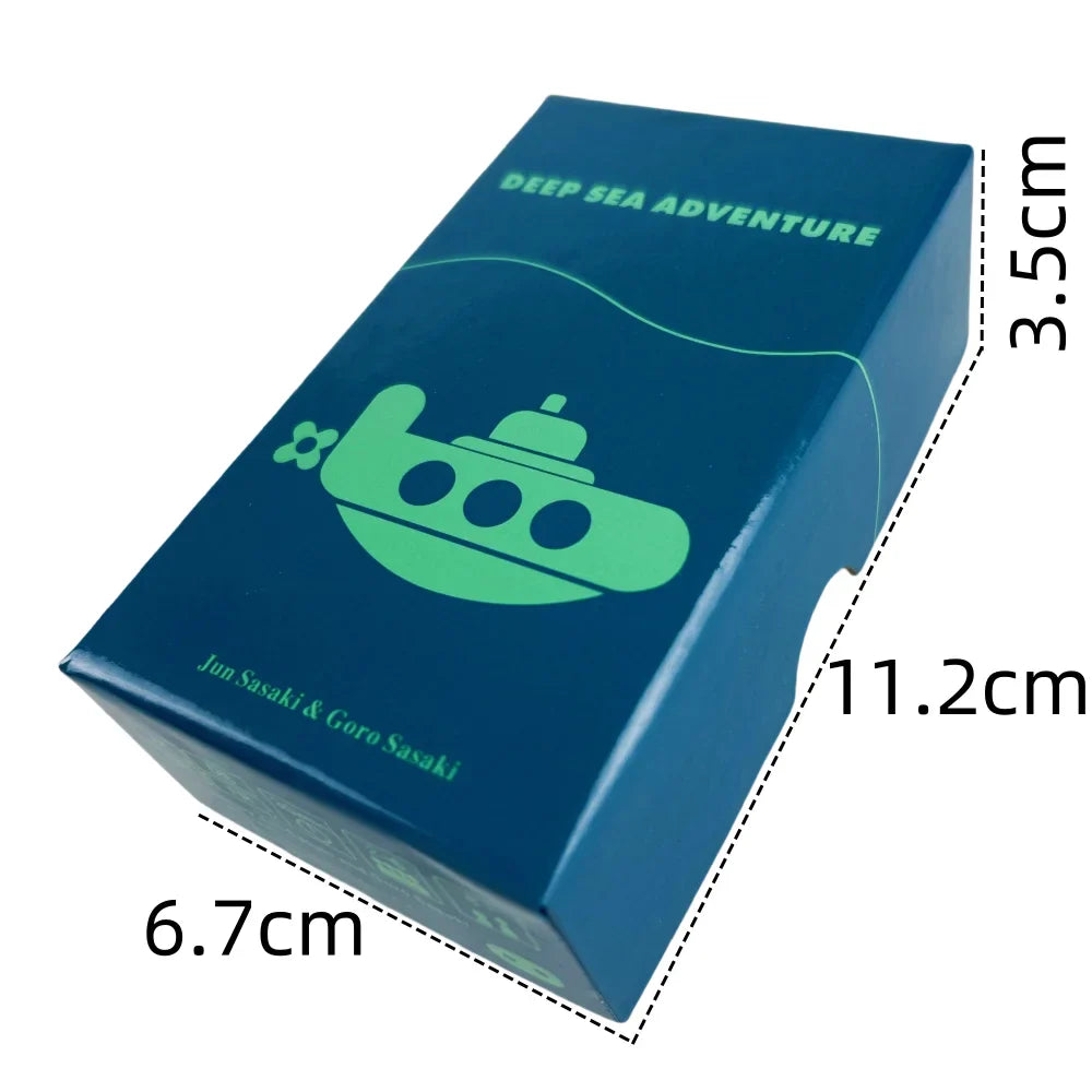 Deep Sea Adventure Card and Board Game - Interactive Family Party Game Gift for Kids