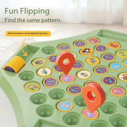 Animal Flip Chess – Fun Memory Game for Kids & Family Board Game