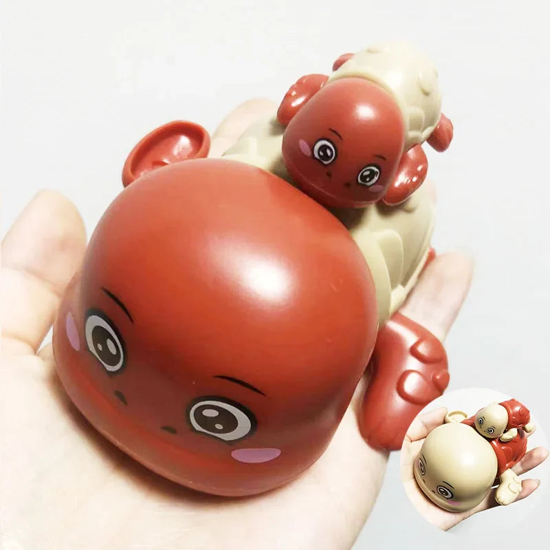 Baby Bath Toy – Swimming Turtle & Whale Clockwork Water Toy