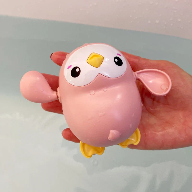 Baby Bath Toys – Cute Swimming Turtle & Whale Water Toys, Classic Wind-Up Clockwork Pool & Beach Fun for Kids