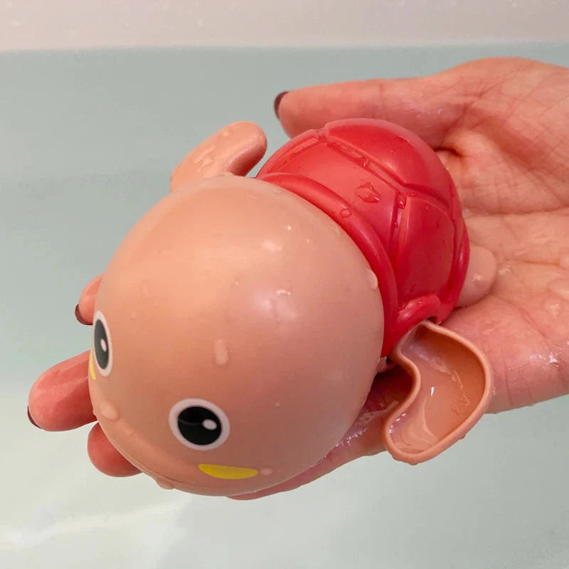 Baby Bath Toys - Swimming Turtle Whale Clockwork Water Toys for Kids | Safe Fun Bath Time Play