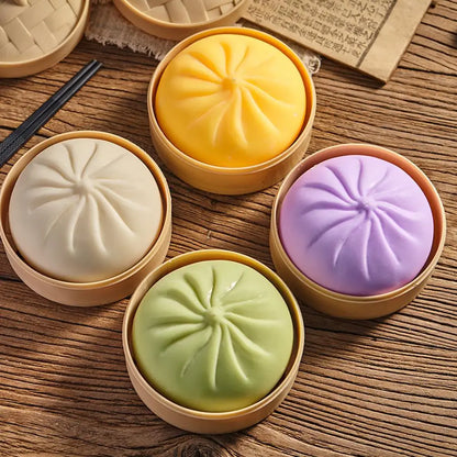 Colorful Dumpling Squishes Stress Balls | Fidget Sensory Toys