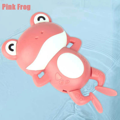 Baby Bath Toy – Swimming Turtle & Whale Clockwork Water Toy