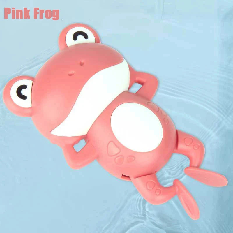 Baby Bath Toys - Swimming Turtle Whale Clockwork Water Toys for Kids | Safe Fun Bath Time Play