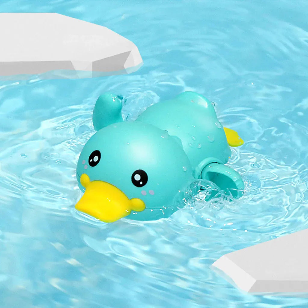 Baby Bath Toys - Swimming Clockwork Dolls & Tortoise | Fun & Safe Water Play for Kid