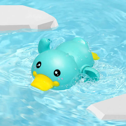 Baby Bath Toys - Swimming Clockwork Dolls & Tortoise | Fun & Safe Water Play for Kid