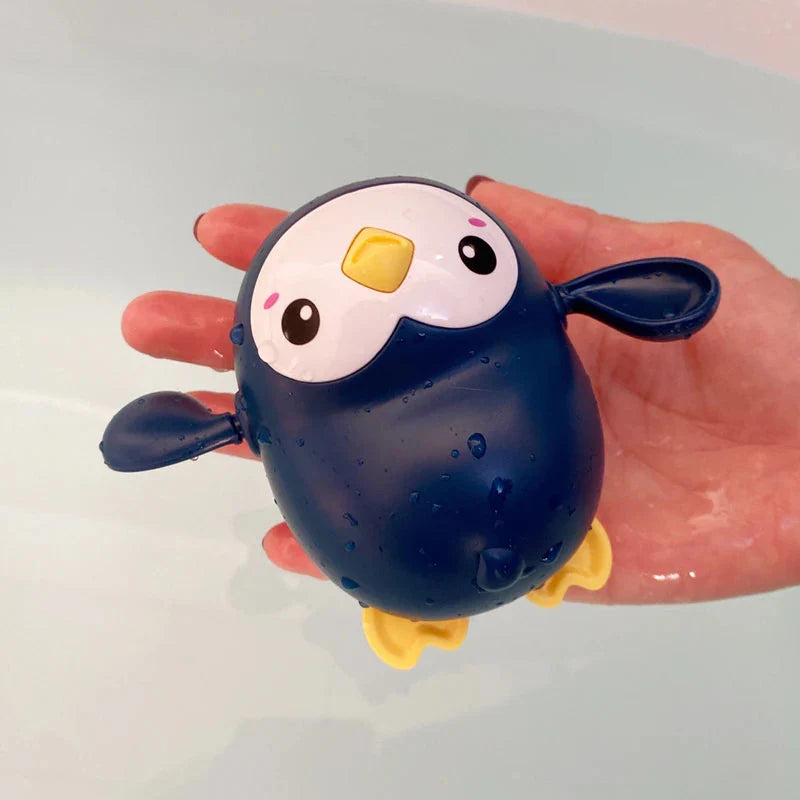 Baby Bath Toys - Swimming Turtle Whale Clockwork Water Toys for Kids | Safe Fun Bath Time Play