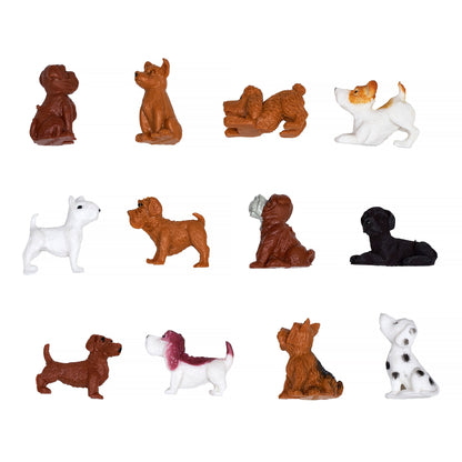 Adorable Kids Bath Bomb Gift Set, 6 Bath Bombs with (ADOPT-A-PUPPY) toys inside