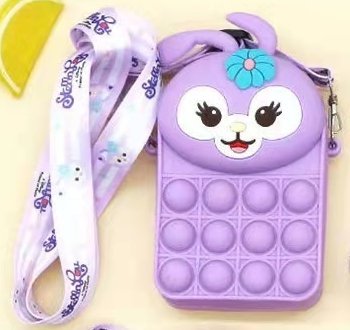 Bunny Fidget Crossbody Bag Bubble Pop Toy