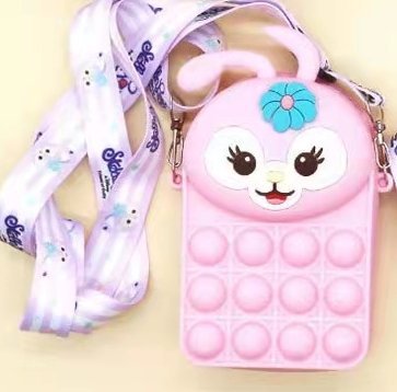 Bunny Fidget Crossbody Bag Bubble Pop Toy