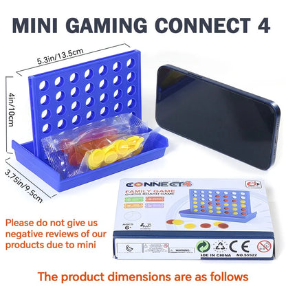 Classic Connect 4 Game | Two-Player Strategy Board Game for Kids and Families