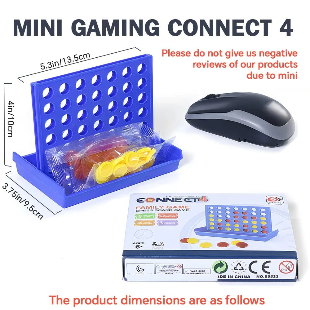 Classic Connect 4 Game | Two-Player Strategy Board Game for Kids and Families